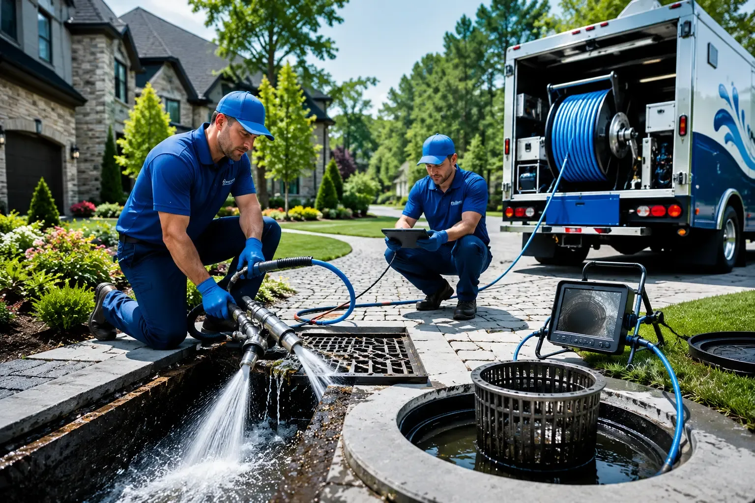 Local outdoor drain cleaning professionals in Clinton, OK